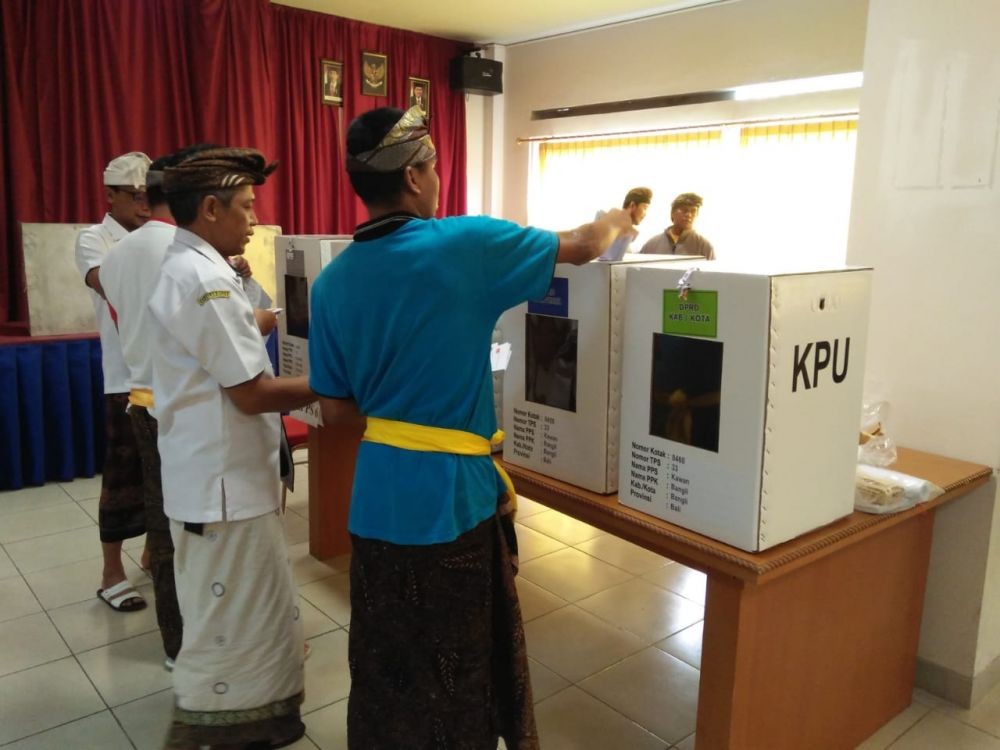 91 Persen Pemilih di Bali Coblos Jokowi-Ma'ruf Versi Indikator