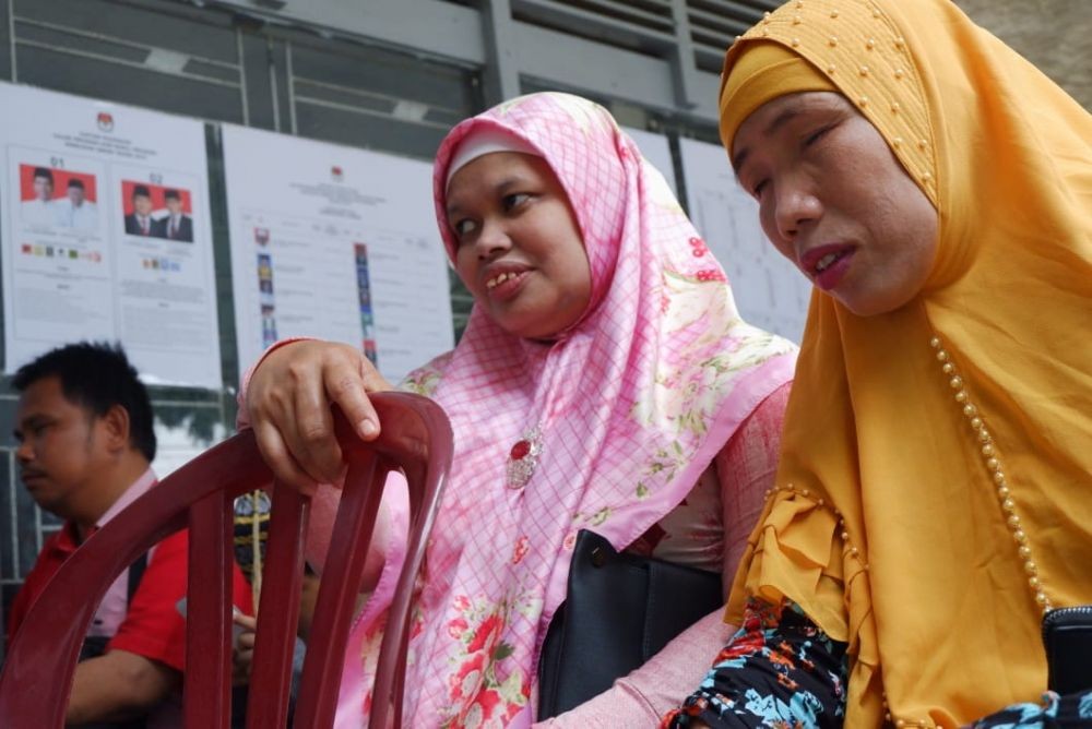 [FOTO] Tak Bisa Melihat, Tapi Mereka Ingin Indonesia Jadi Lebih Baik