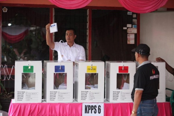 Prabowo-Sandi Unggul di TPS Wali Kota Pematangsiantar
