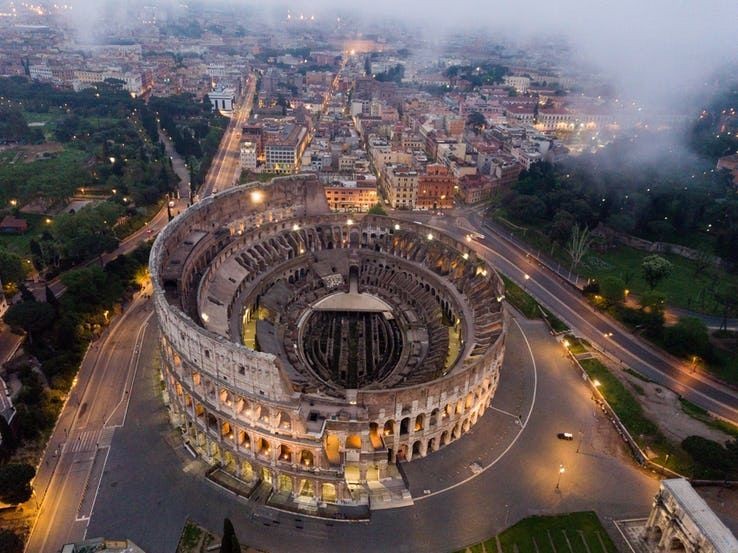 10 Foto Langka Penampakan Landmark Dunia dari Ketinggian, Menakjubkan!