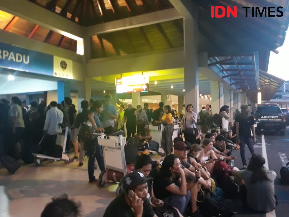 Terminal Domestik Ngurah Rai Bali Kebakaran, 19 Penerbangan Ditunda