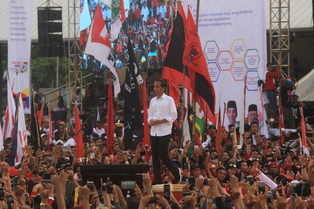 Begini Komentar Ibunda Jokowi Soal Kemenangan di Hitung Cepat