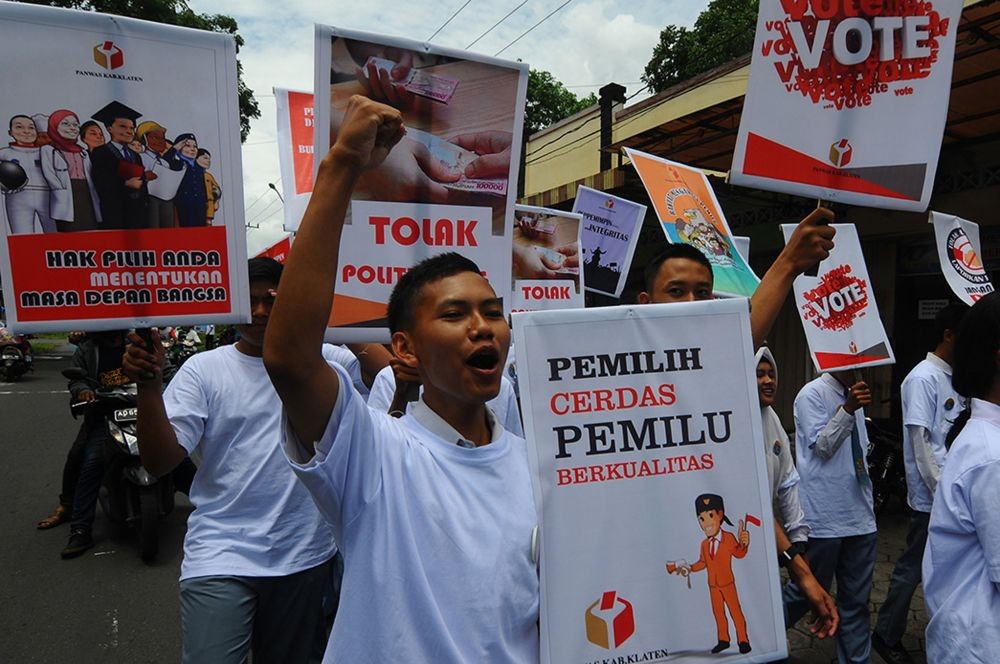 Partisipasi Masyarakat Jateng dalam Pemilu 2019 Capai 80 Persen