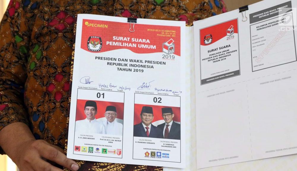 Partisipasi Masyarakat Jateng dalam Pemilu 2019 Capai 80 Persen