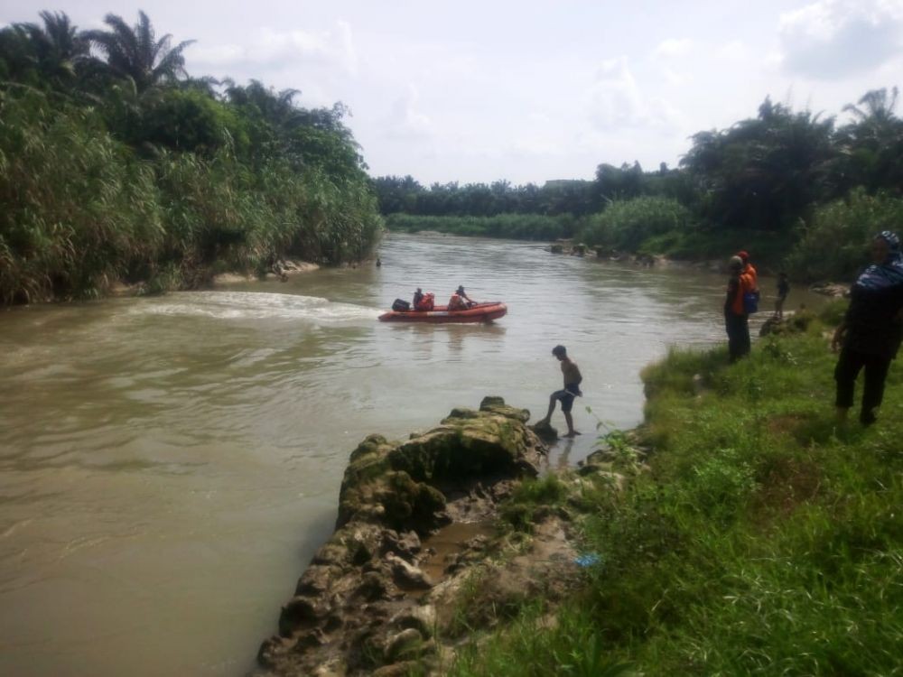 Mandi Pagi, Kakek 78 Tahun Hilang di Sungai 