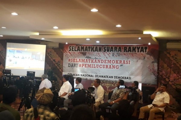 Dugaan Kecurangan TSM, Bambang Widjojanto: Pemilu 2019 Terburuk