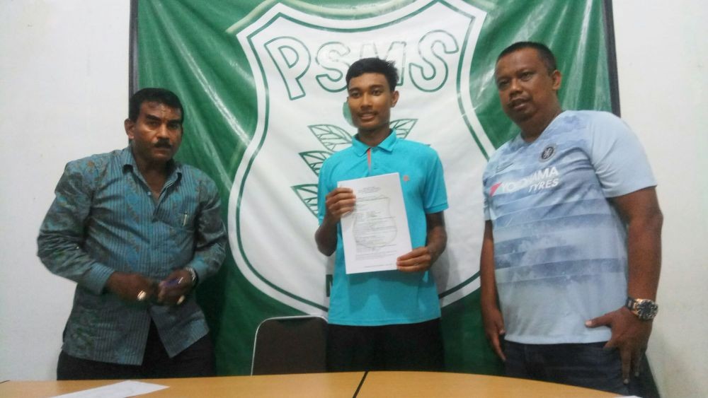 Resmi, PSMS Kontrak Aldino Herdianto dan Eks Pemain PON Sumut
