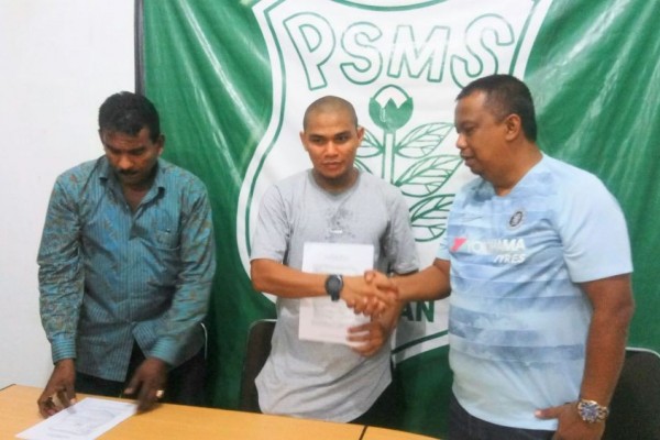 Resmi, PSMS Kontrak Aldino Herdianto dan Eks Pemain PON Sumut