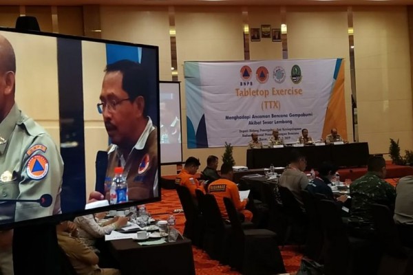 BNPB-Pemprov Jabar Terus Tingkatkan Kesiapsiagan Ancaman Sesar Lembang