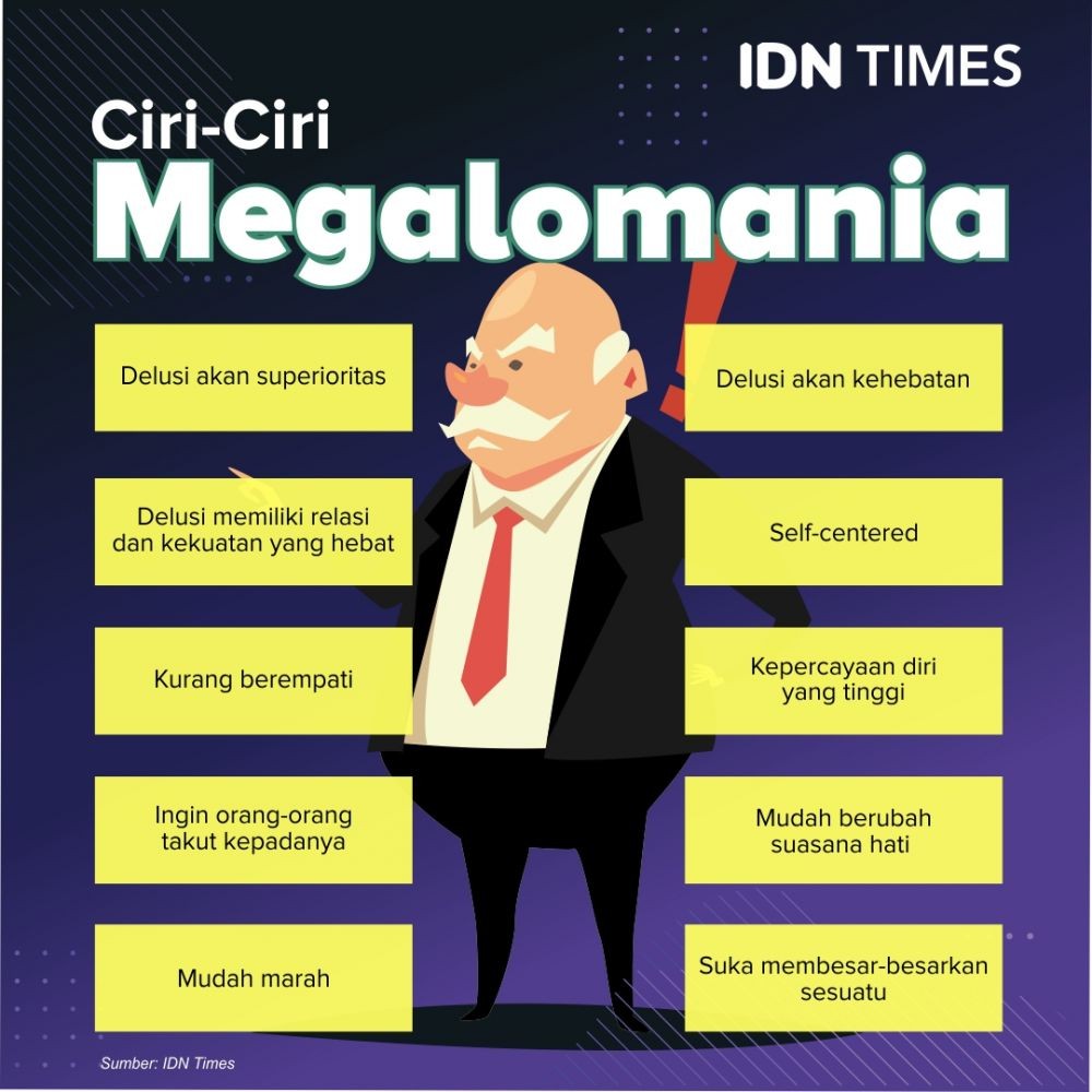 7 Fakta Megalomania, Penyakit Kejiwaan yang Haus Kekuasaan