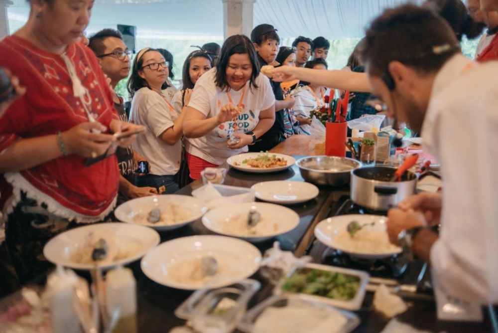 Keseruan di Ubud Food Festival, Ada 75 Stand Kuliner Khas Indonesia