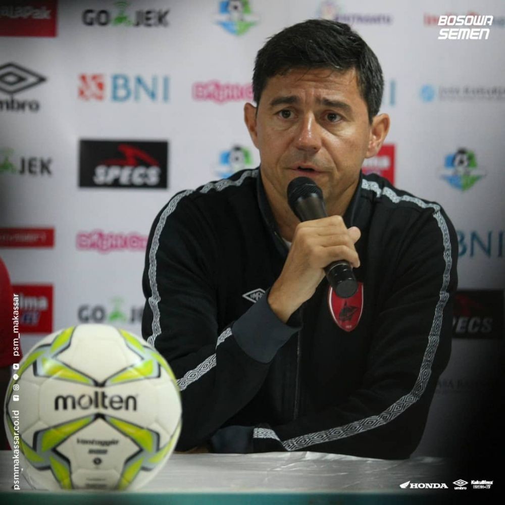 Jelang Bersua, Pelatih PSM Puji Agresivitas Lini Serang Bali United