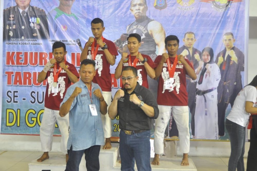 Borong 13 Medali, Medan Jadi Juara Umum Kejurda Tarung Derajat
