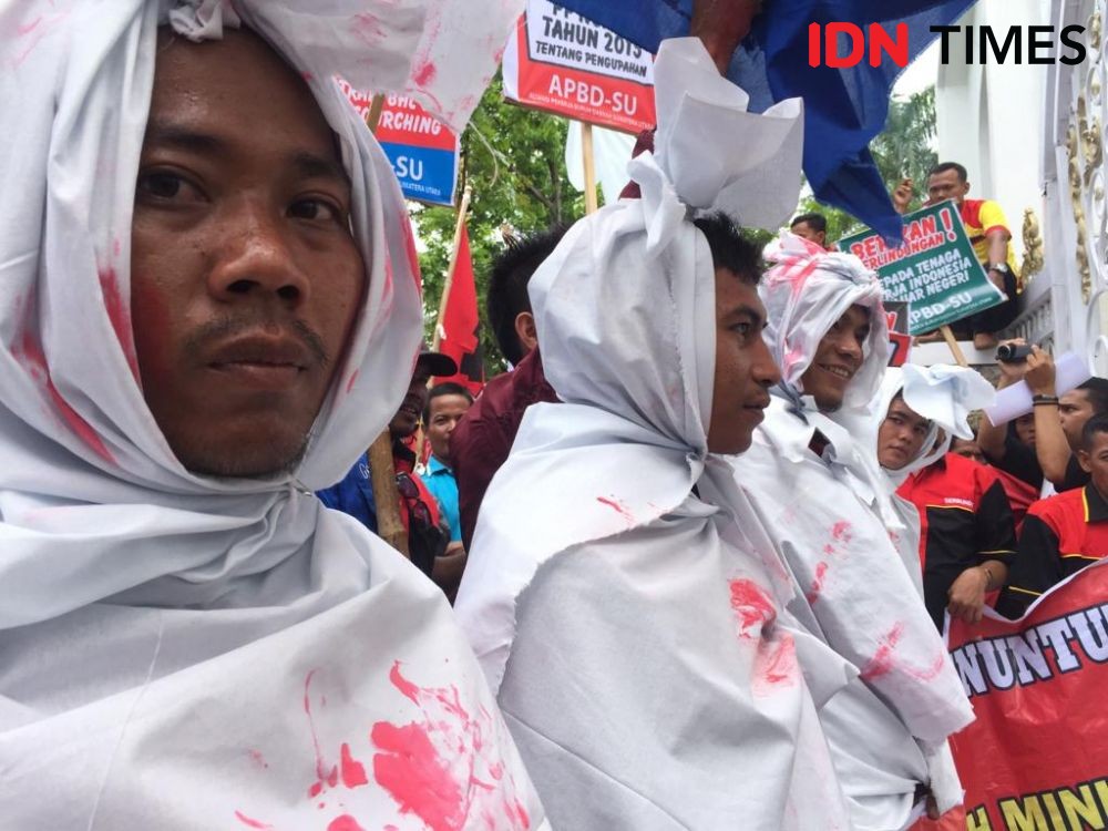 May Day 2021, Perbudakan Modern hingga THR Tuntutan Buruh di Sumut