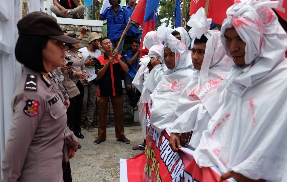 UMK di Bawah Tuntutan, Buruh di Banten Ancam Matikan Mesin Produksi