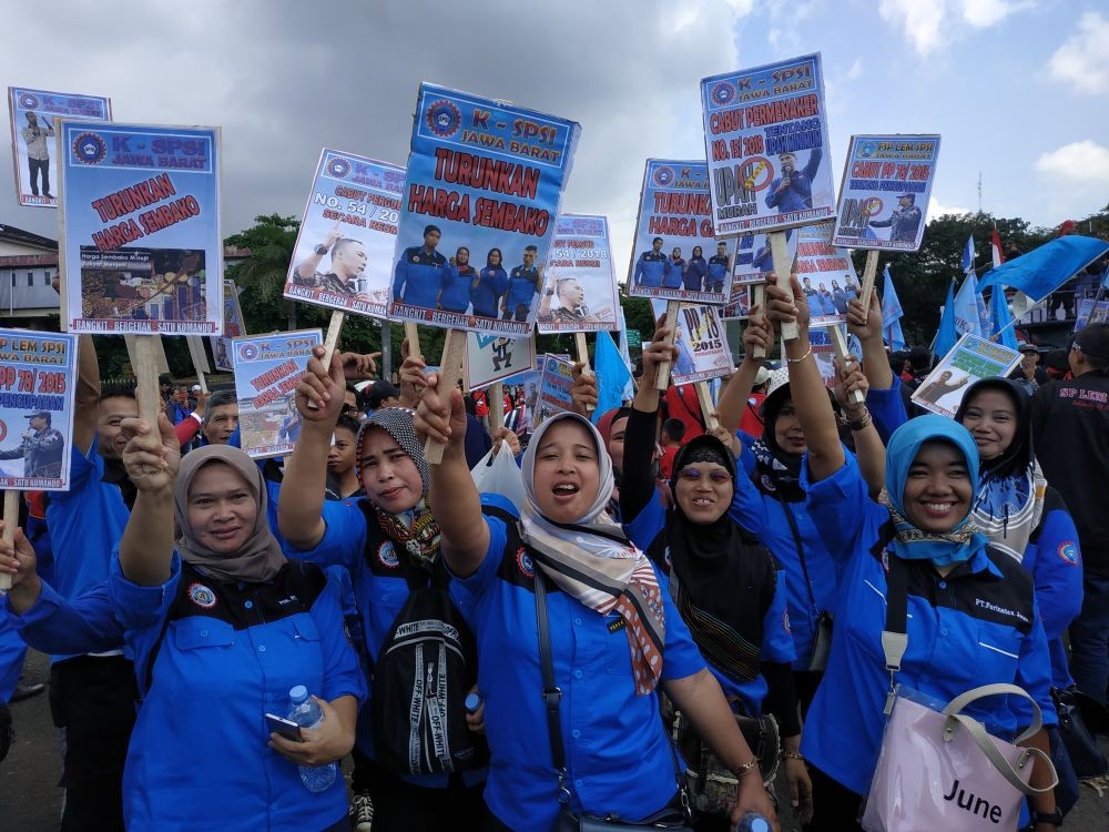 May Day 2019, Ridwan Kamil: 34 Pabrik Terancam Tutup di Bogor