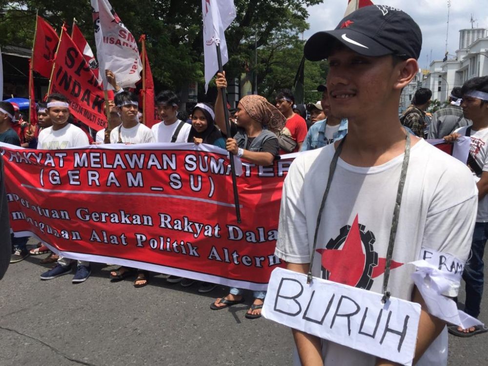 May Day 2019, Teatrikal Penindasan Terhadap Buruh Bikin Merinding 