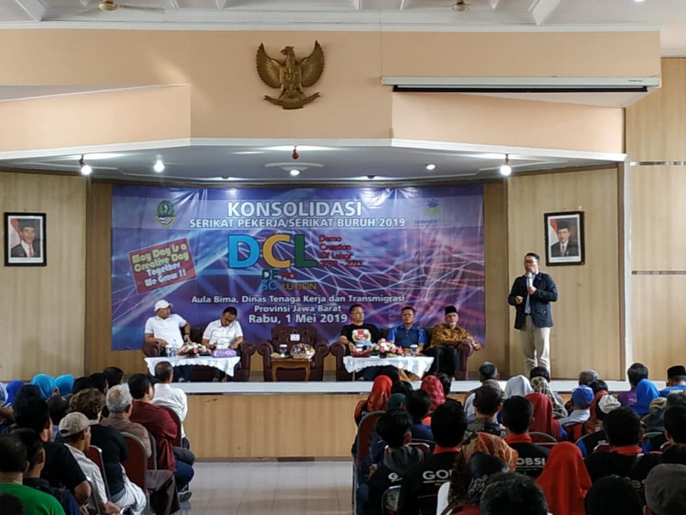 May Day 2019, Ridwan Kamil: 34 Pabrik Terancam Tutup di Bogor
