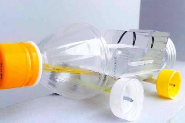 Contoh Kerajinan Tangan Dari Botol Plastik Bekas 