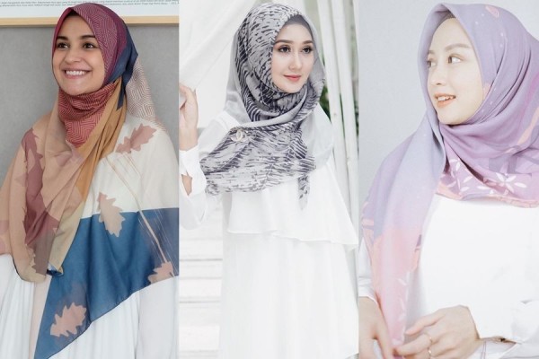 Tutorial Hijab Segi Panjang Simple
