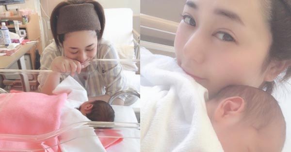 10 Potret Bahagia Kehamilan Aoi Sora hingga Melahirkan Anak Kembar