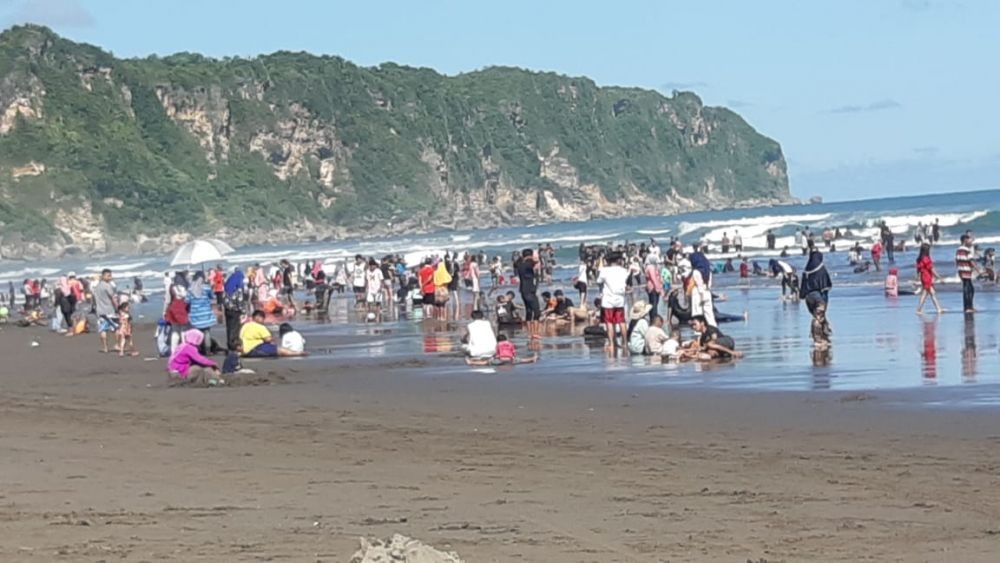 Penutup Libur Lebaran, Ada Konser Musik Di Pantai Parangkusumo