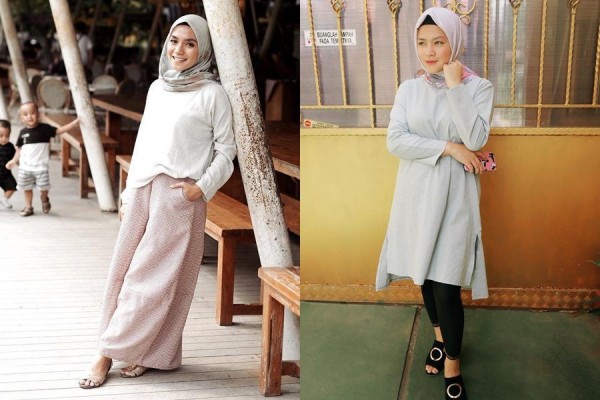 Adu Gaya Hijab ala Enno Lerian Vs Yunita Lestari Sekilas 