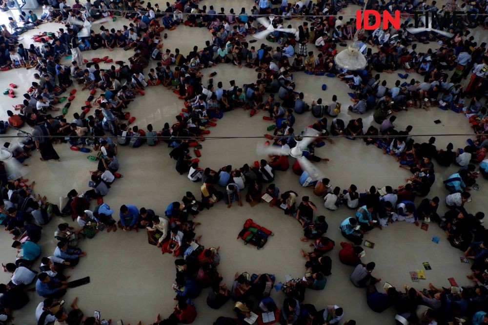 Indahnya Tadarusan Melingkar di Pesantren Ar Raudhatul Hasanah 