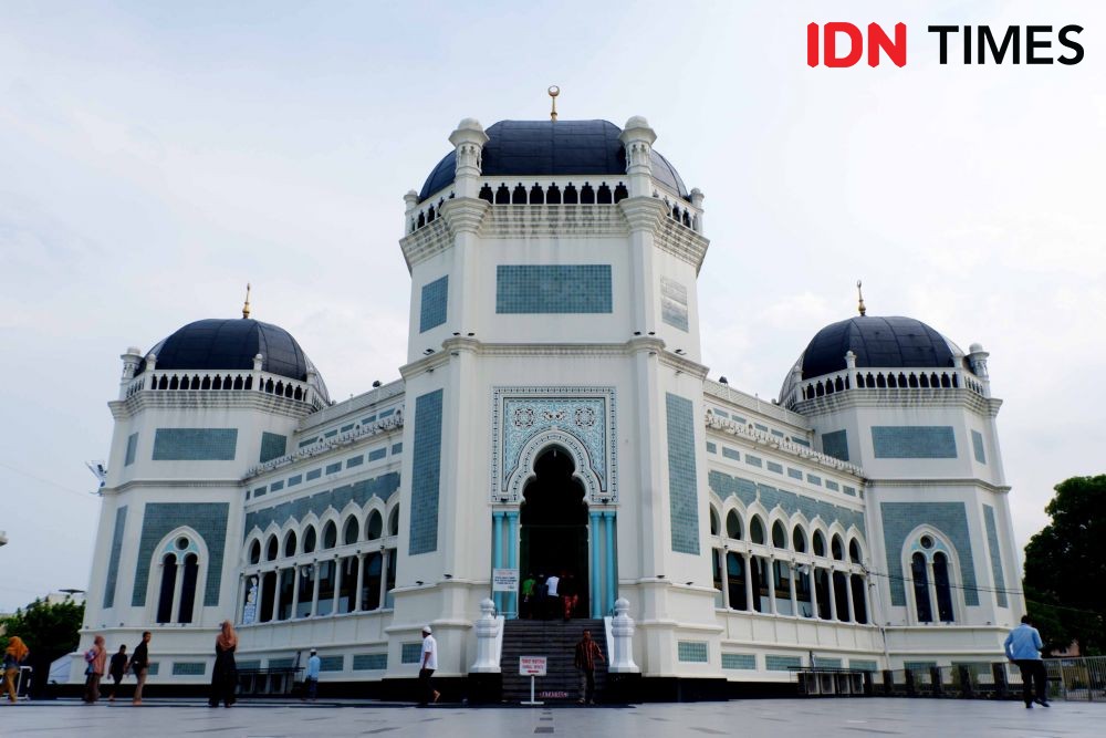 Sejarah Masjid Raya Al Mashun, Ikon Medan Peninggalan Sultan Deli