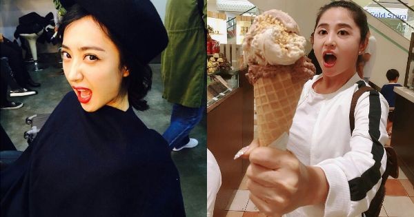 Bak Adik Kakak, 10 Potret Artis Korea Kim Min Jung Vs Dewi Perssik