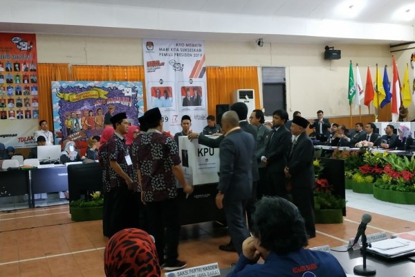 KPU Jabar Mulai Rapat Pleno Rekapitulasi Suara Pemilu 2019