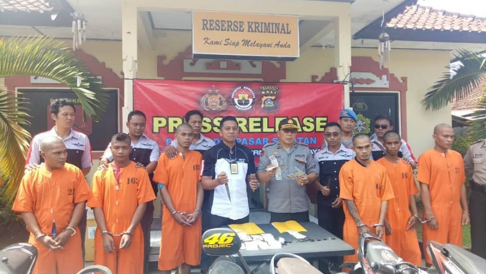 Komplotan ini Mengincar Motor yang Ditinggal Pemilik ke Nusa Penida