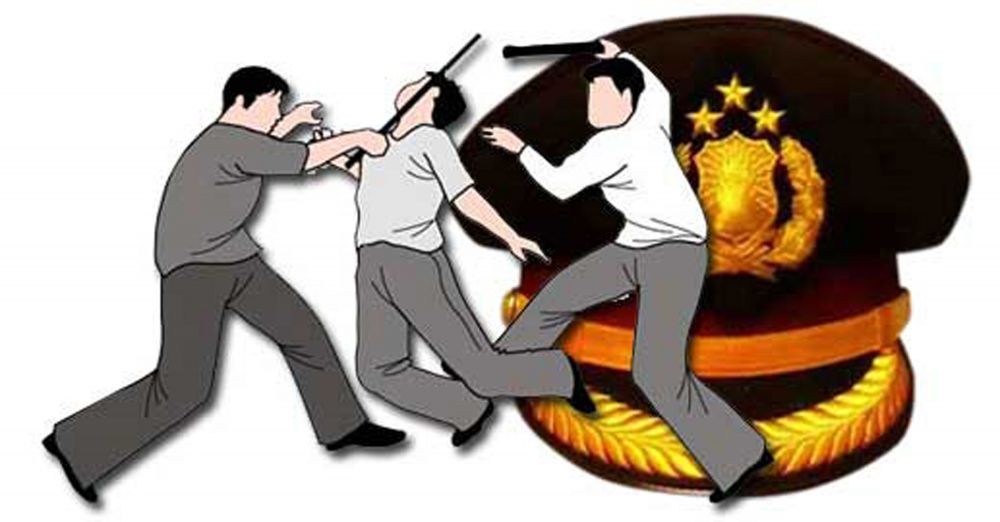5 Anggota Polsek Ulu Musi Empat Lawang Diserang Saat Patroli