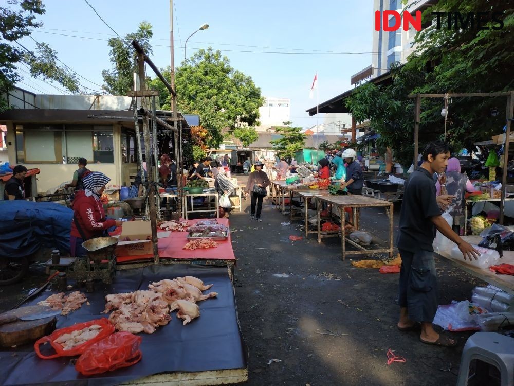 Kemendag Gelar OP Bawang Putih di Pasar Baru dan Kosambi Bandung