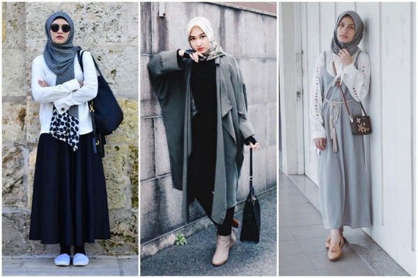 Ootd Hijab Rok Wanita Gemuk