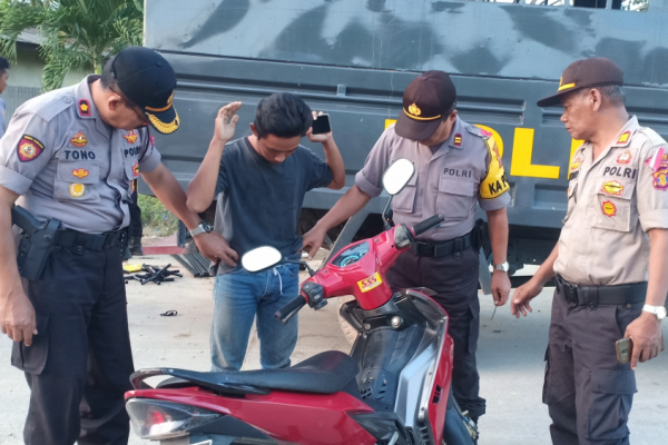 Ratusan Kendaraan Diamankan Saat Razia Balap Liar di Tangerang