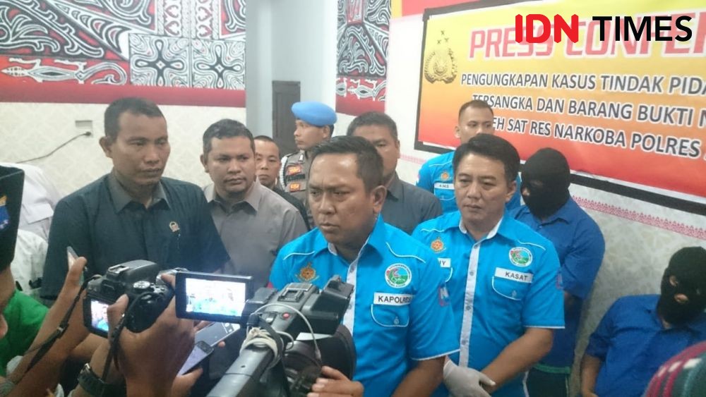 Selundupkan Sabu dari Riau, Kurir Narkoba Ditembak Polisi di Asahan