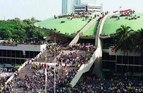 Gedung DPR/MPR RI, Saksi Sejarah Reformasi 1998