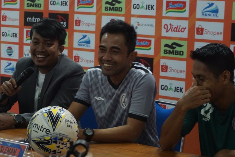 PSS Merangkak ke 5 Besar Klasemen Liga 1 2019, Seto Tak Mau Jumawa