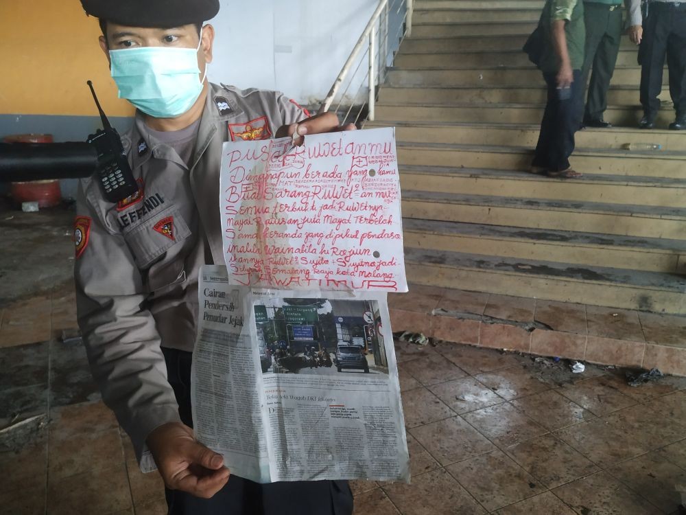 Temuan Mayat Korban Mutilasi Gegerkan Pasar Besar Kota Malang 