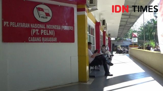 Pelni Makassar Hentikan Penjualan Tiket Penumpang