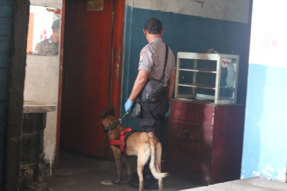 Cari Jejak Pelaku Mutilasi Pasar Besar, Polisi Turunkan Anjing Pelacak
