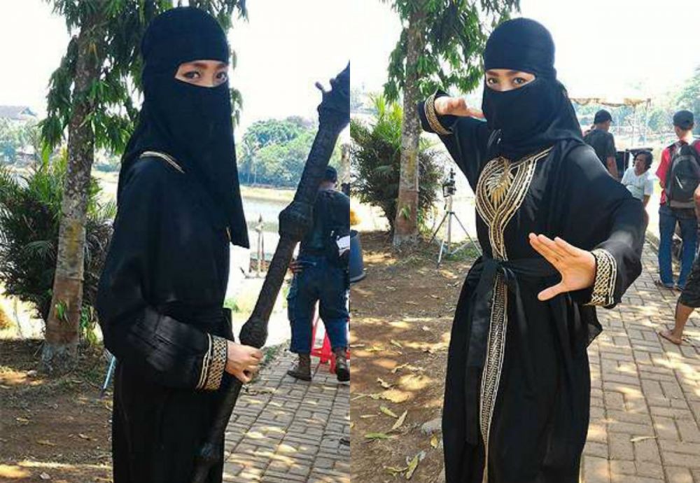 Demi Peran, Ini 10 Potret Natasha Wilona dalam Balutan Hijab