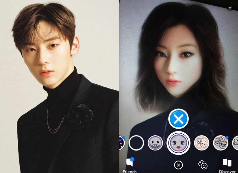 Begini Jika 10 Idola KPop Cowok Disulap Jadi Cewek via Filter Snapchat