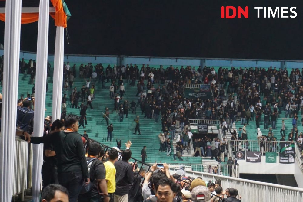Liga 1 2019 Langsung Rusuh di Laga Perdana, PSS Sleman Bekuk Arema