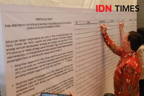 Rektor se-Sumut Minta Mahasiswa Tidak Ikut Terprovokasi soal Pemilu