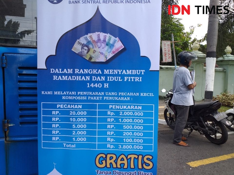 Jelang Lebaran, Bank Indonesia Siapkan Drive-thru Penukaran Uang