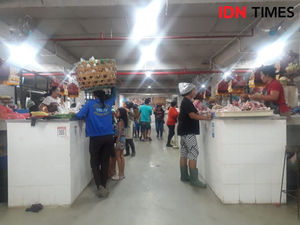 18 Pedagang di Pasar Kumbasari Positif COVID-19, Area Ditutup 5 Hari