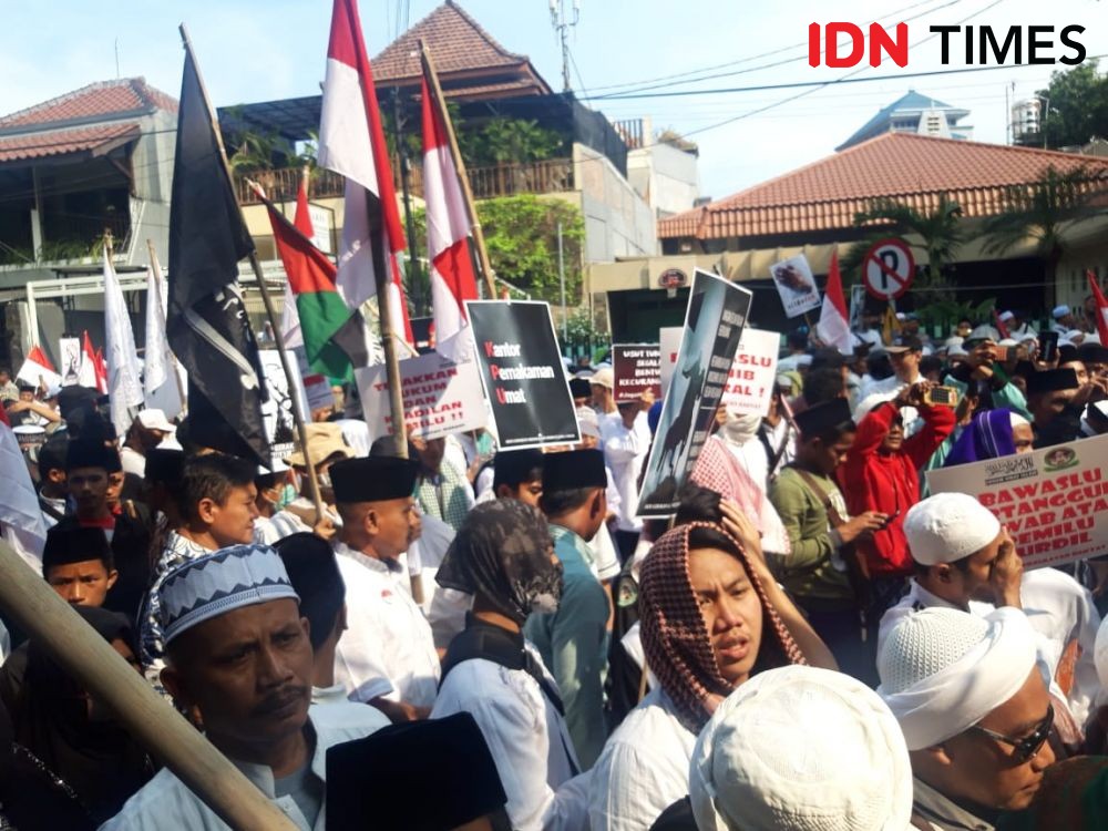 Meski di Jakarta Ricuh, Pengamanan di Surabaya Tidak Dipertebal