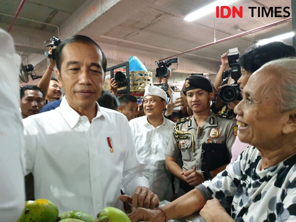 Jokowi Perintahkan Menteri PUPR Untuk Menjernihkan Air Tukad Badung